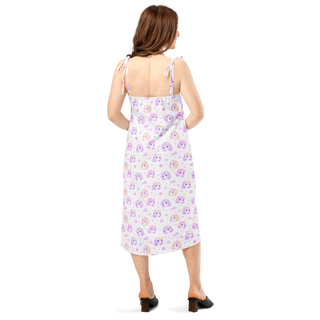 Petal Pony Dreams Tie-strap midi dress