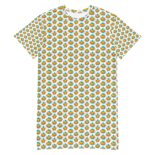 Tropical Pony Pop T-shirt dress 3XL