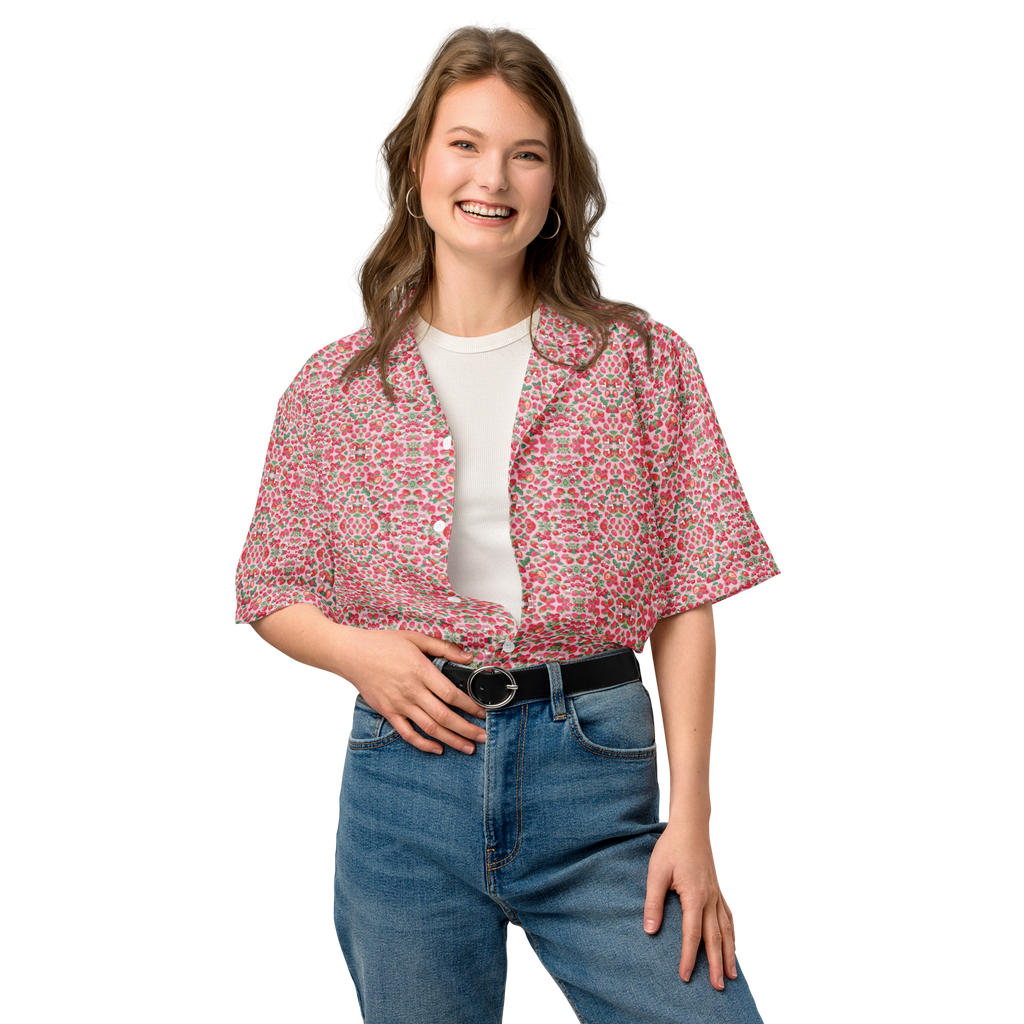 🍓 Berry Pony Pop button shirt 6XL