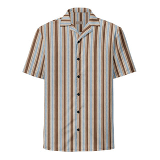 Powder and Cocoa button shirt 6XL