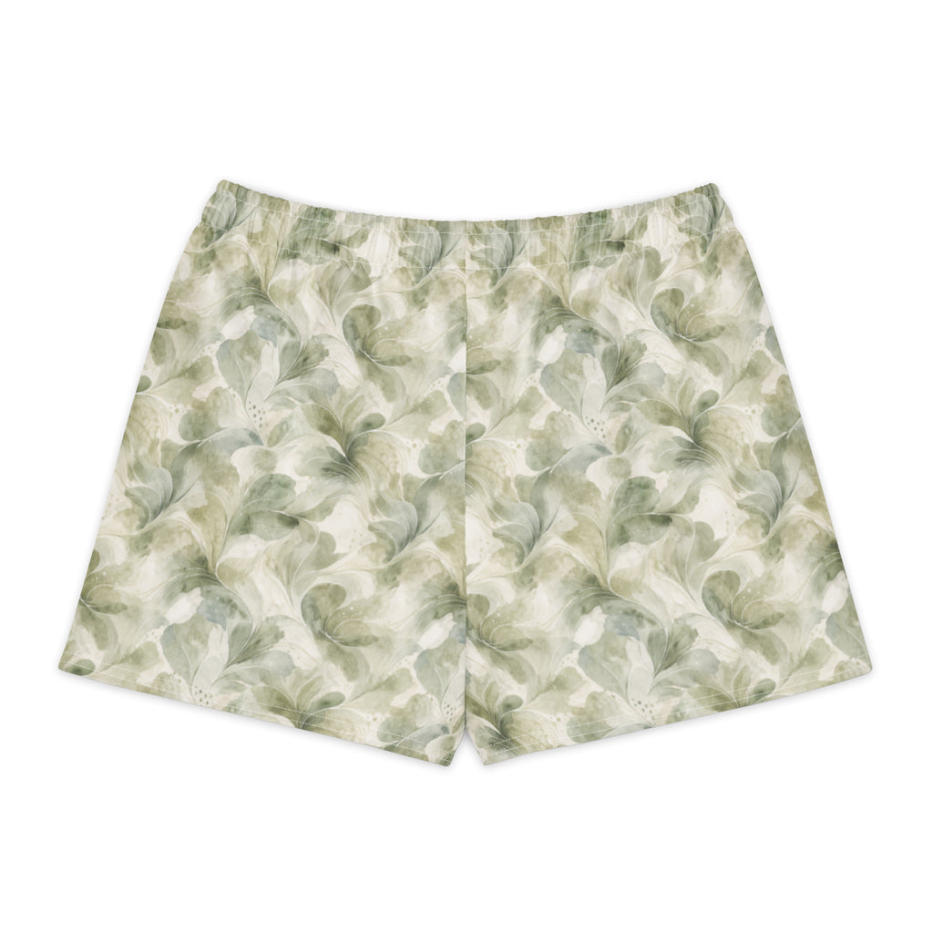 🌿 Sage → Calm Bloom Unisex cotton shorts