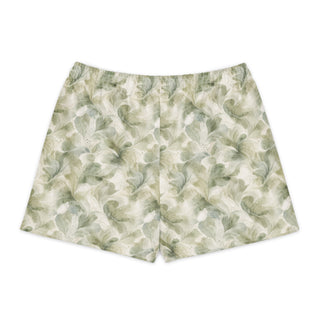 🌿 Sage → Calm Bloom Unisex cotton shorts