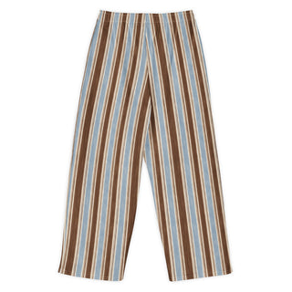 Powder and Cocoa Cotton Wide leg pants