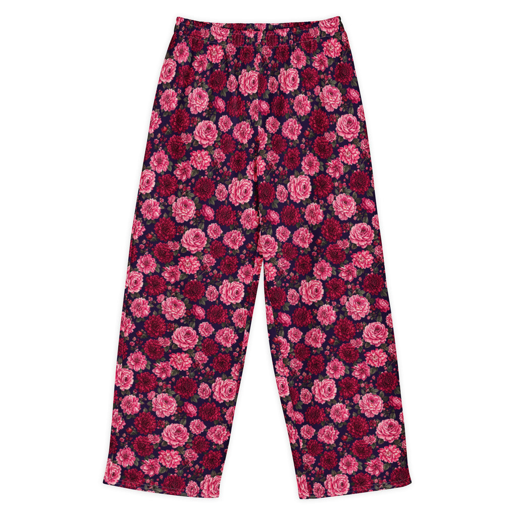 Crimson Garden Cotton Wide legged pants 6XL