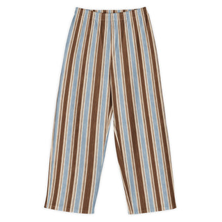 Powder and Cocoa Cotton Wide leg pants 6XL