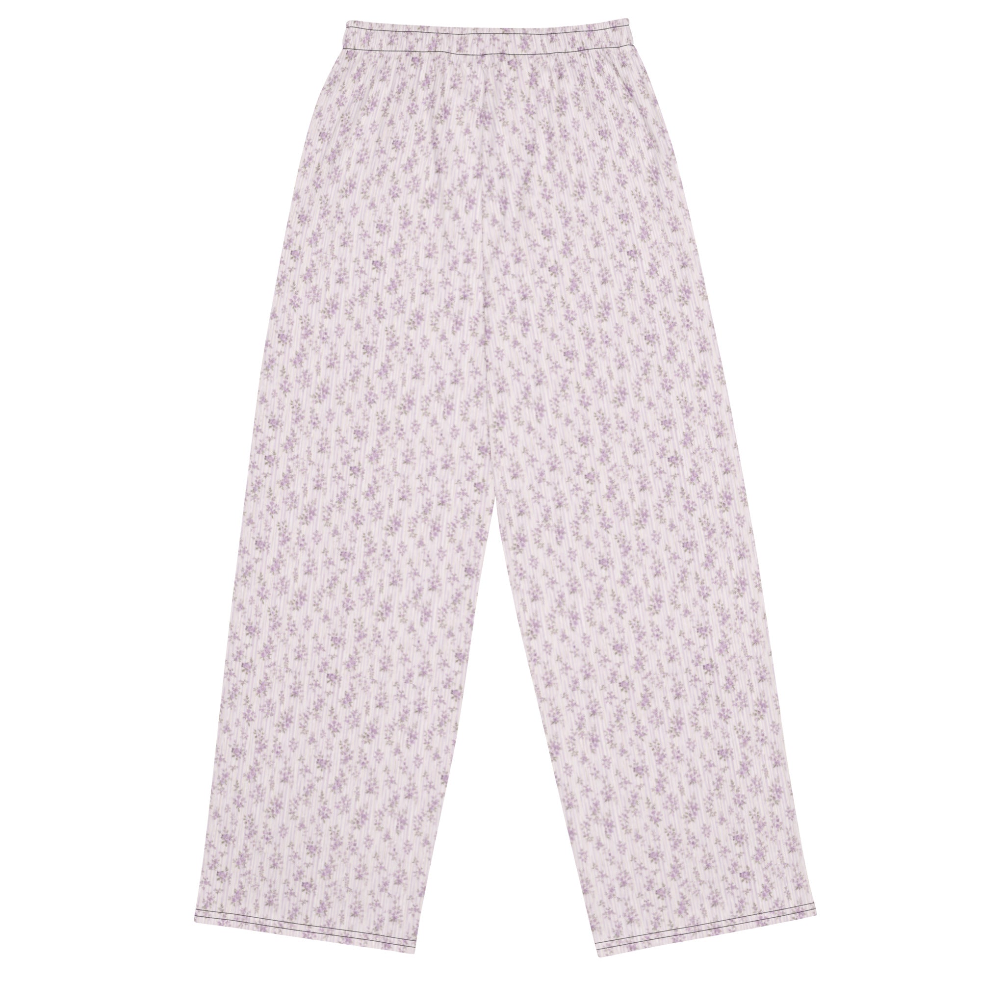Lilac Bloom Wide-leg pants