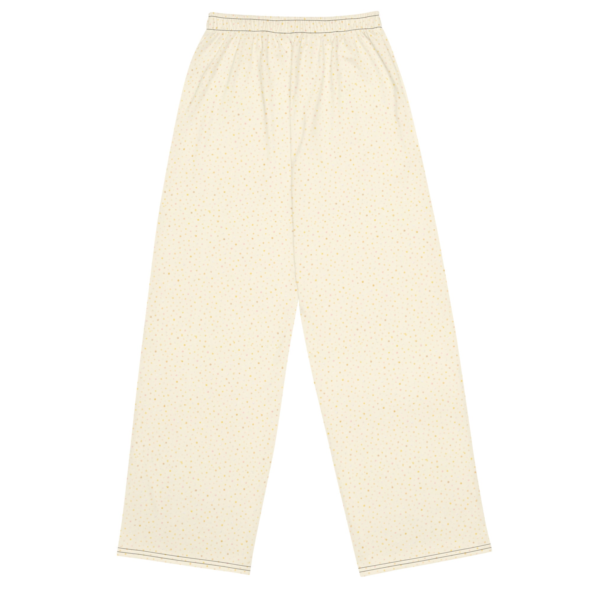 Vanilla Sprinkle wide-leg pants