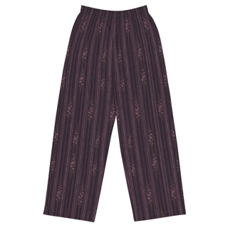 Lilac Midnight Bloom Wide-leg pants 6XL