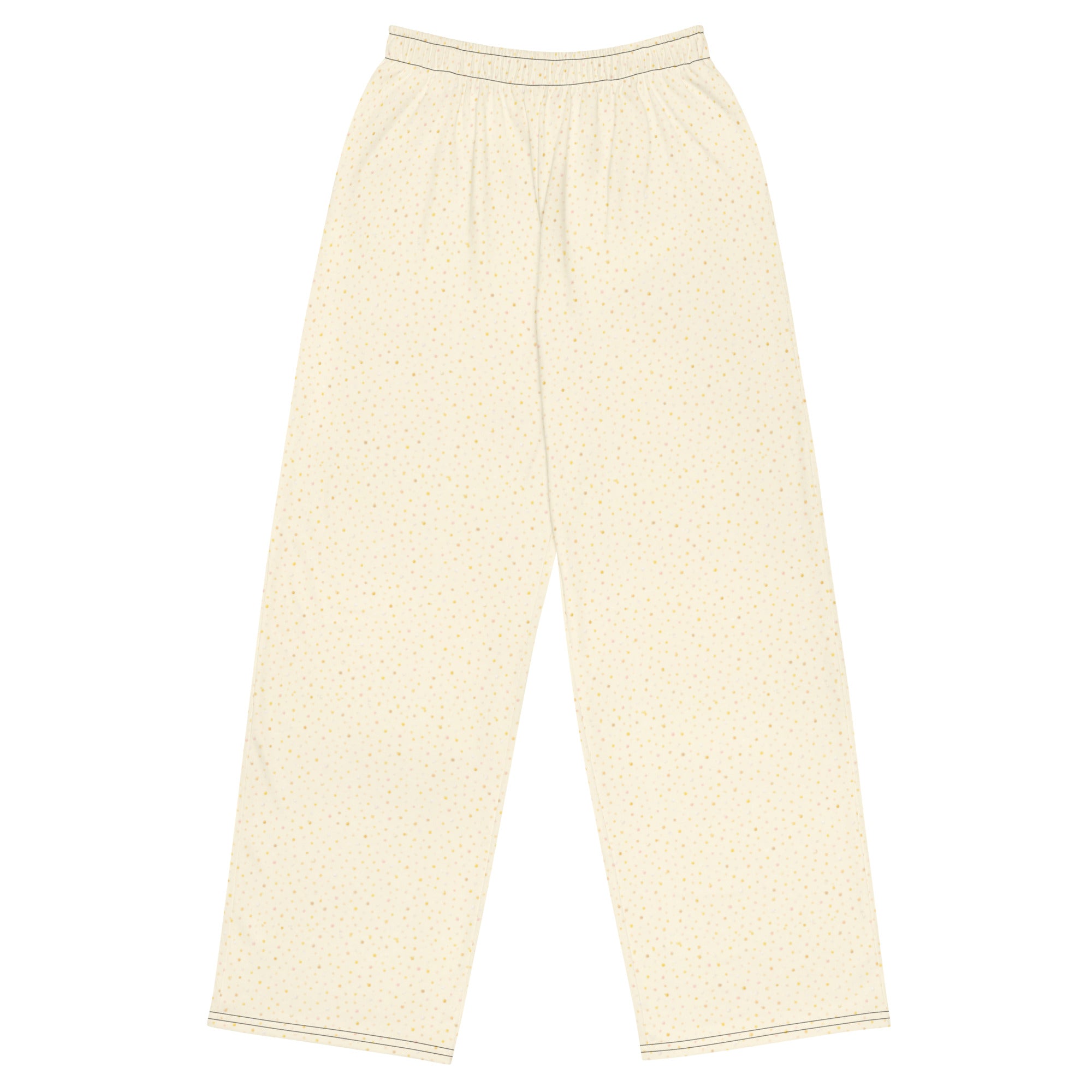 Vanilla Sprinkle wide-leg pants 6XL
