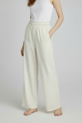 Vanilla Sprinkle wide-leg pants