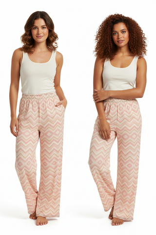 Blush and Biscuit wide-leg pants