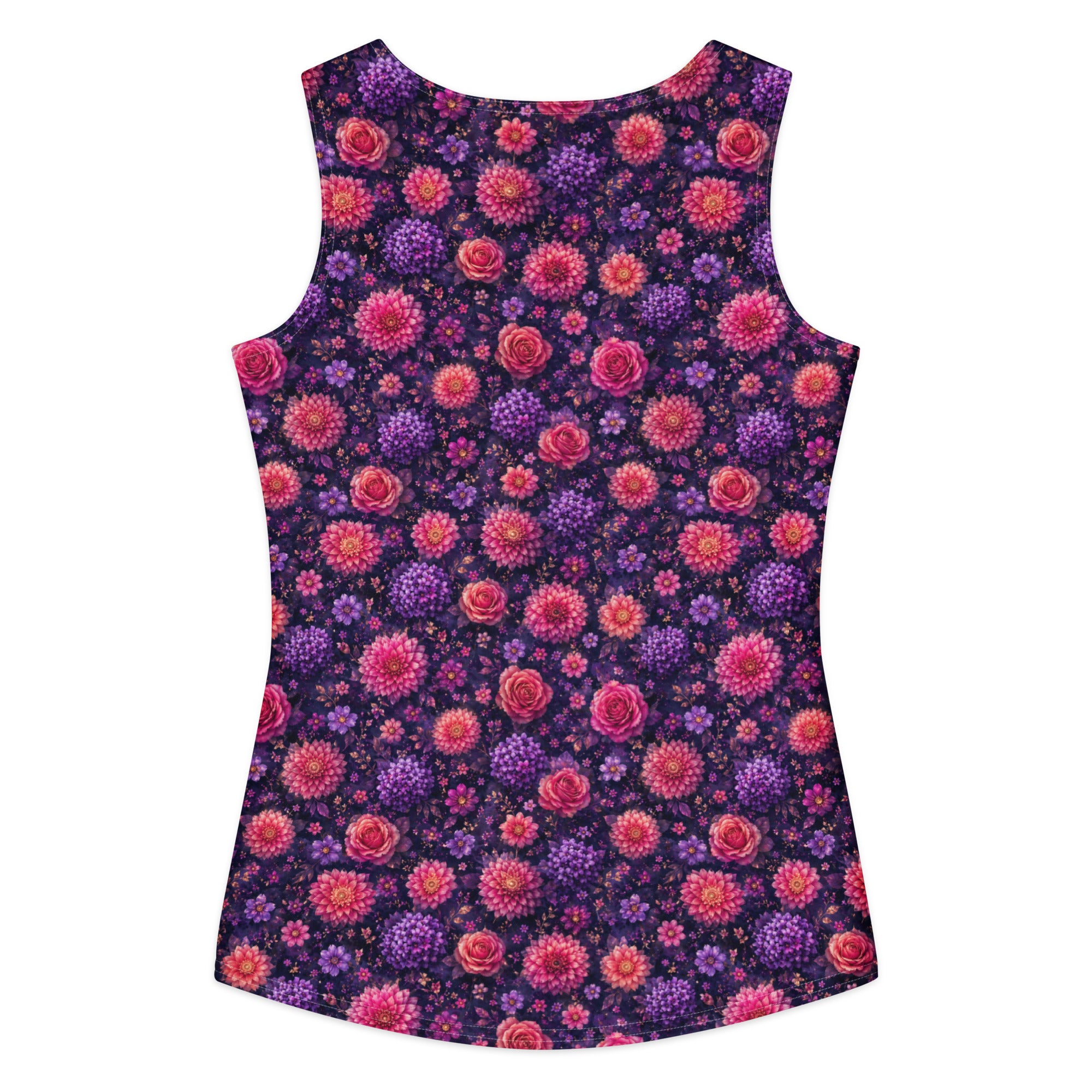 Velvet Bloomveil 🖤 Women's cotton tank top