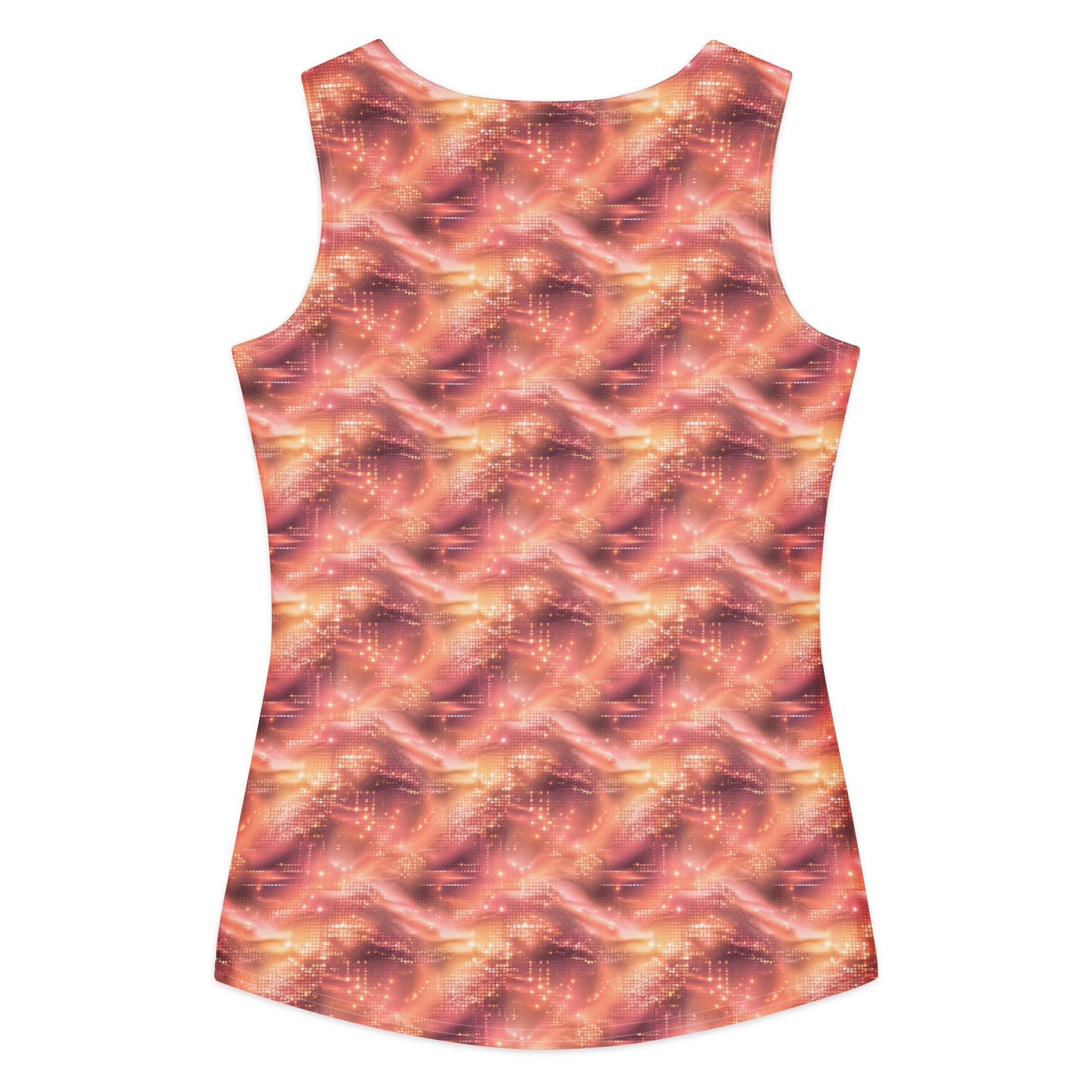 Peach Static Glow Women's cotton tank top