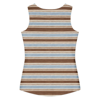 Powder and Cocoa 2 Women's cotton tank top