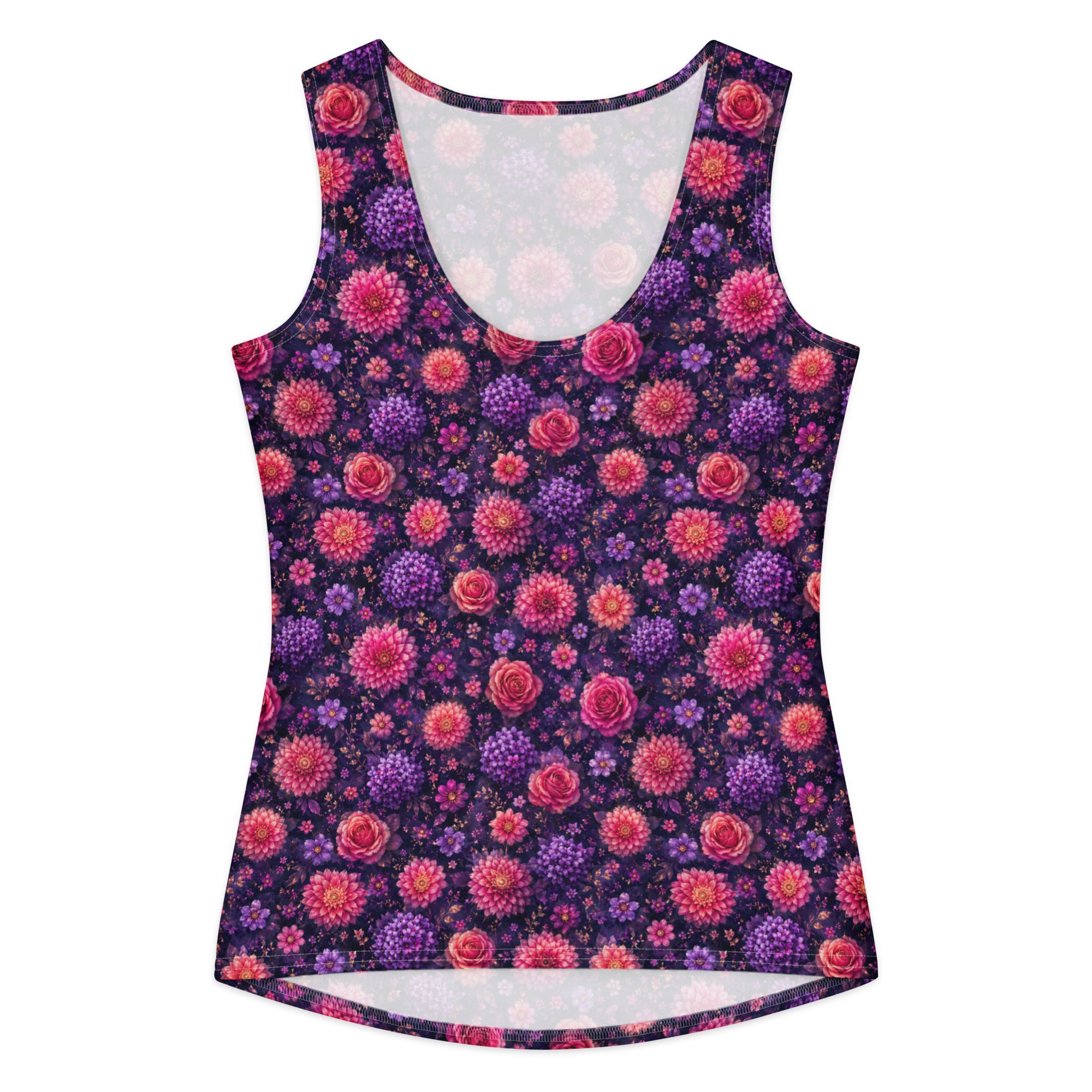 Velvet Bloomveil 🖤 Women's cotton tank top XL