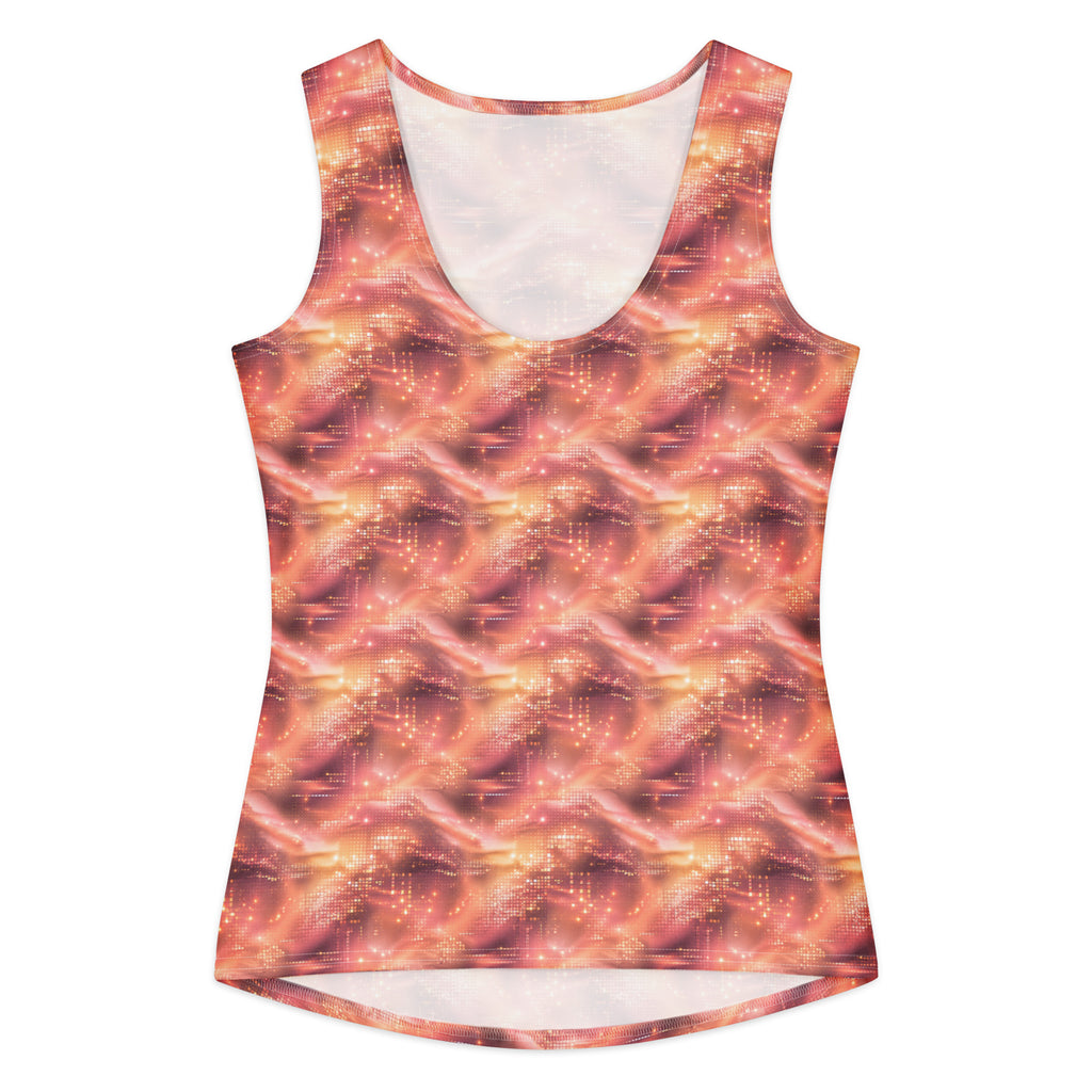 Peach Static Glow Women's cotton tank top XL