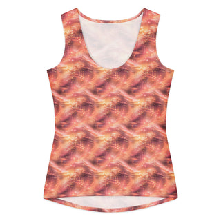 Peach Static Glow Women's cotton tank top XL