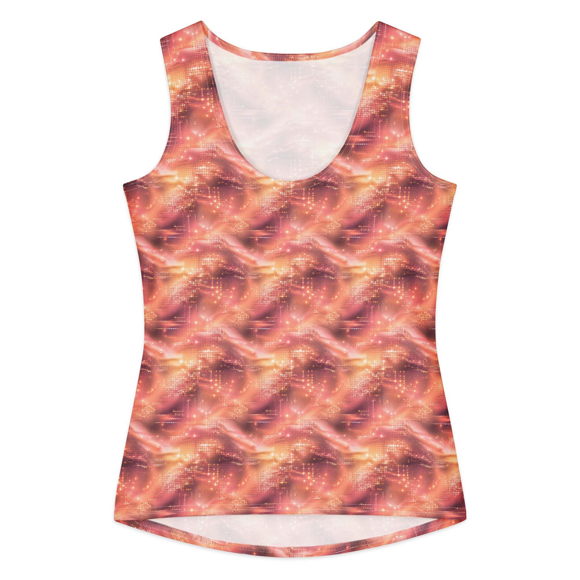Peach Static Glow Women's cotton tank top XL