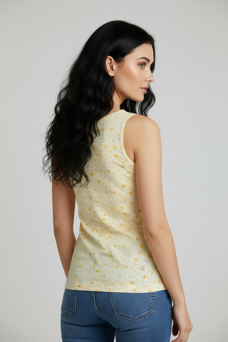 Butter Bloom Women's cotton tank top