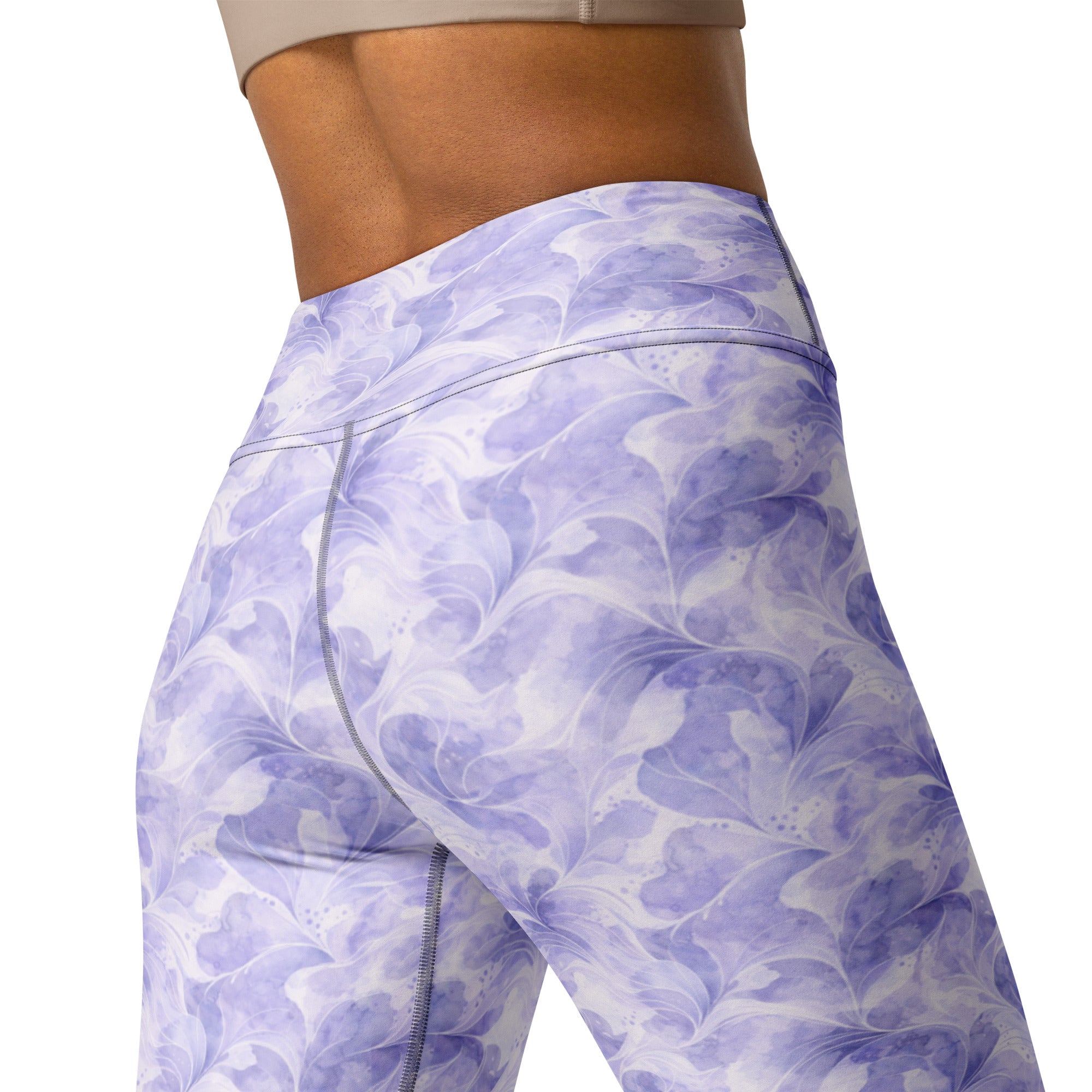 Lavender 🪻 Bloom Yoga Leggings