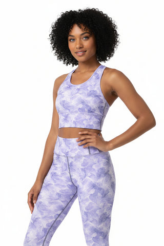 Lavender 🪻 Bloom Yoga Leggings