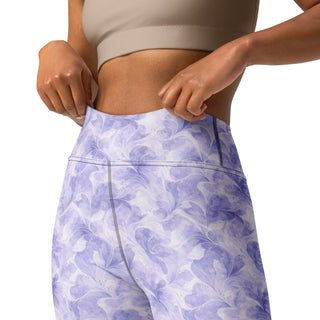 Lavender 🪻 Bloom Yoga Leggings