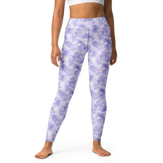 Lavender 🪻 Bloom Yoga Leggings