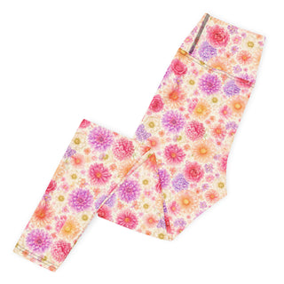 Pedal Whisper 🌸 Yoga Leggings