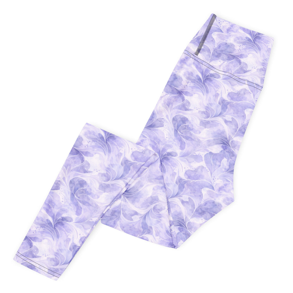 Lavender 🪻 Bloom Yoga Leggings