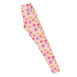 Pedal Whisper 🌸 Yoga Leggings