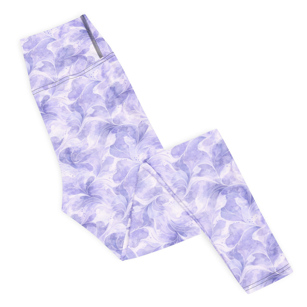 Lavender 🪻 Bloom Yoga Leggings