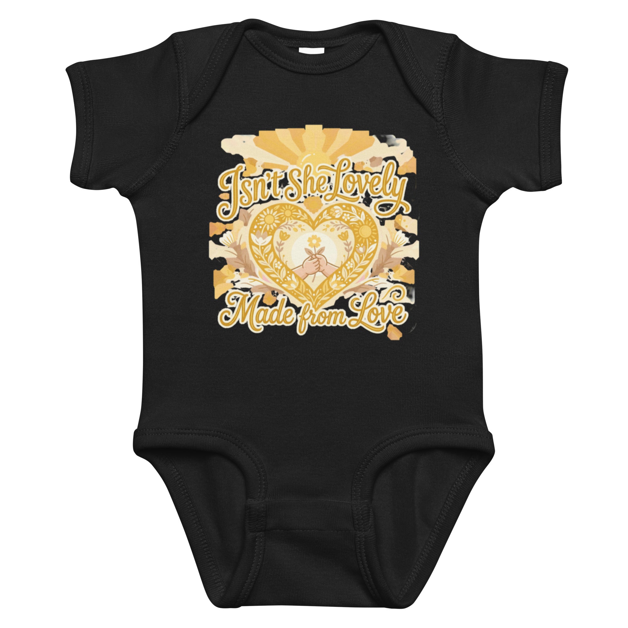 Isn't she lovely 😍 Infant bodysuit Black