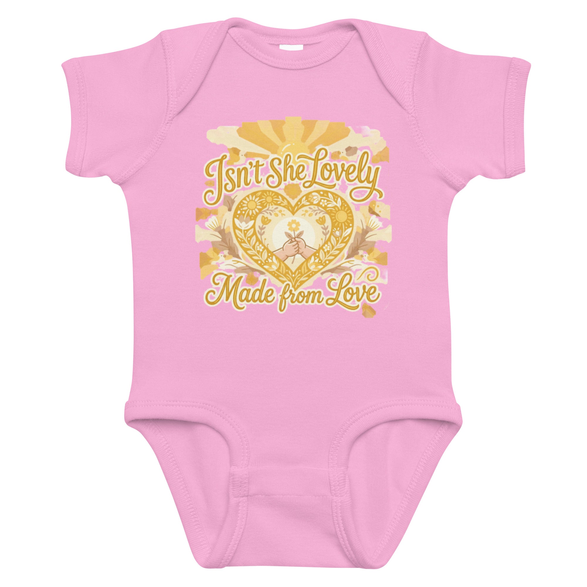 Isn't she lovely 😍 Infant bodysuit Pink