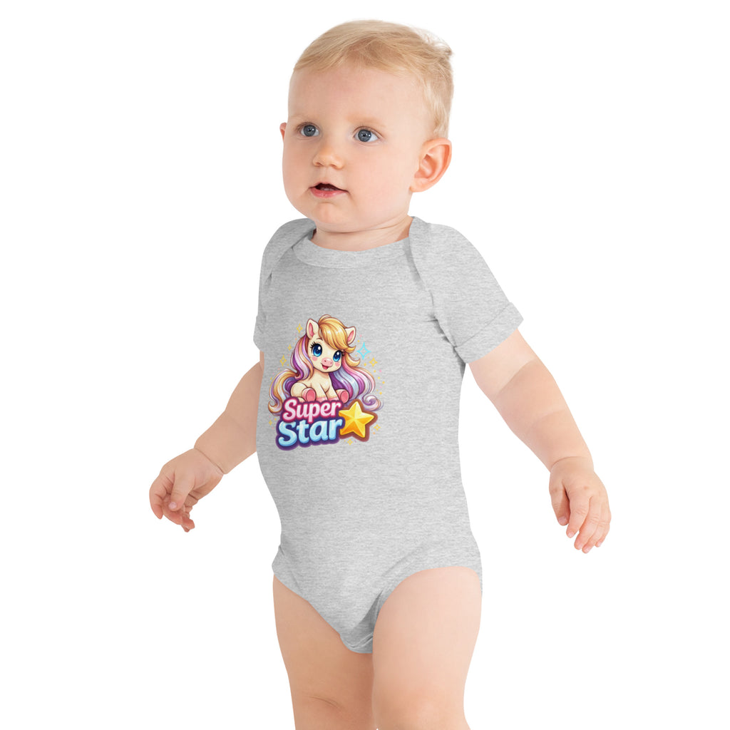 Super Star Pony Baby short sleeve one piece