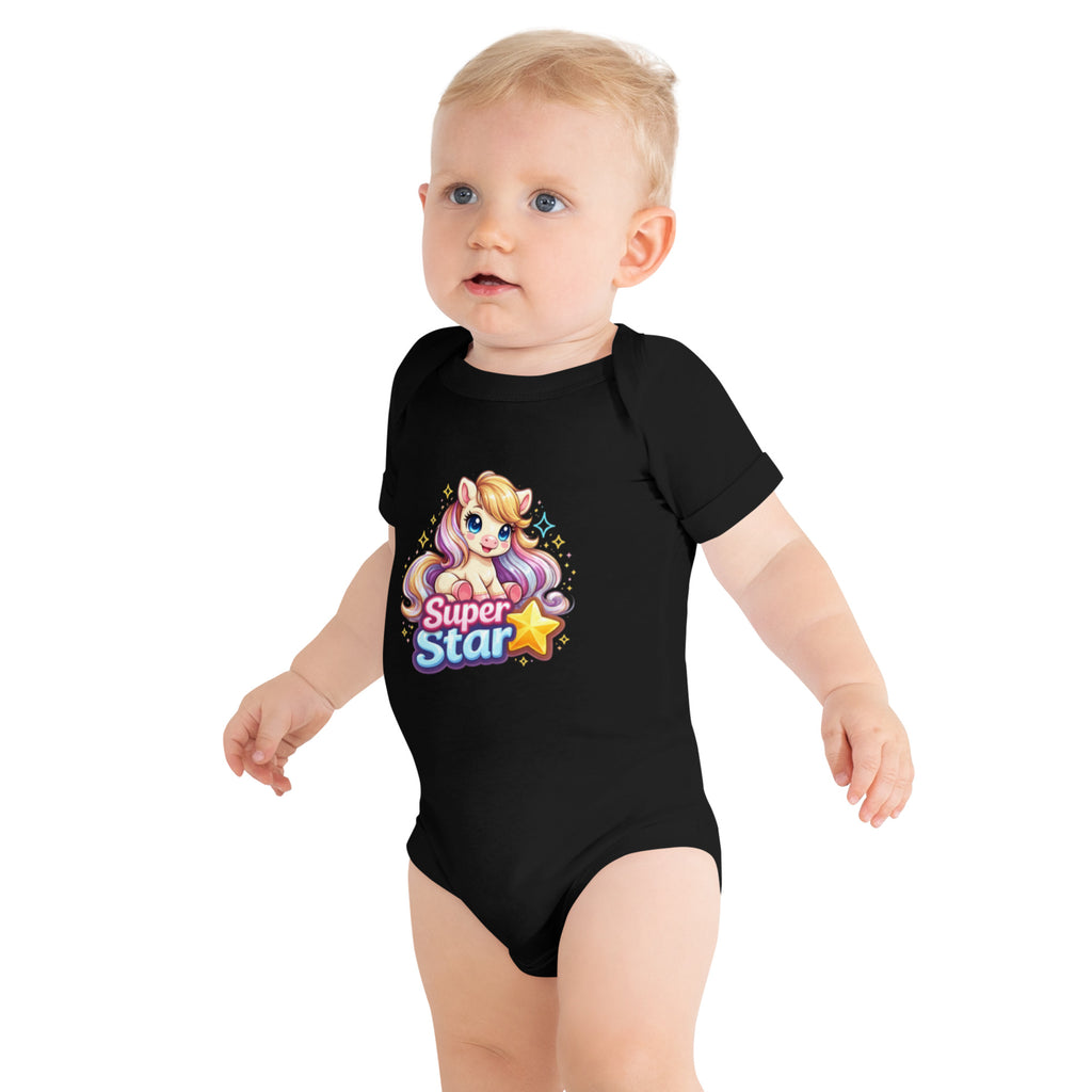 Super Star Pony Baby short sleeve one piece