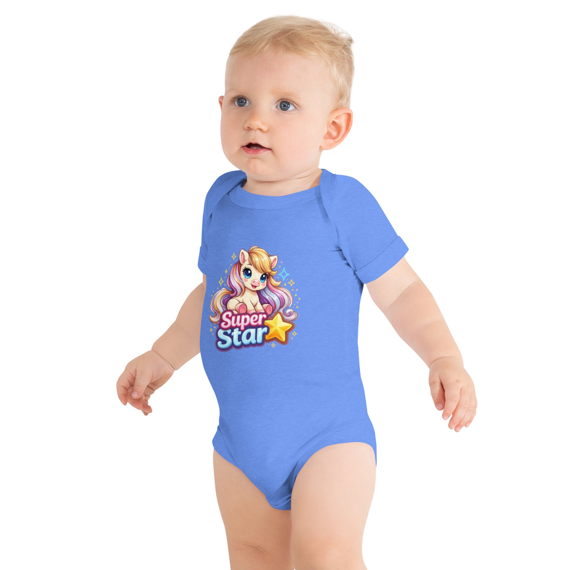 Super Star Pony Baby short sleeve one piece