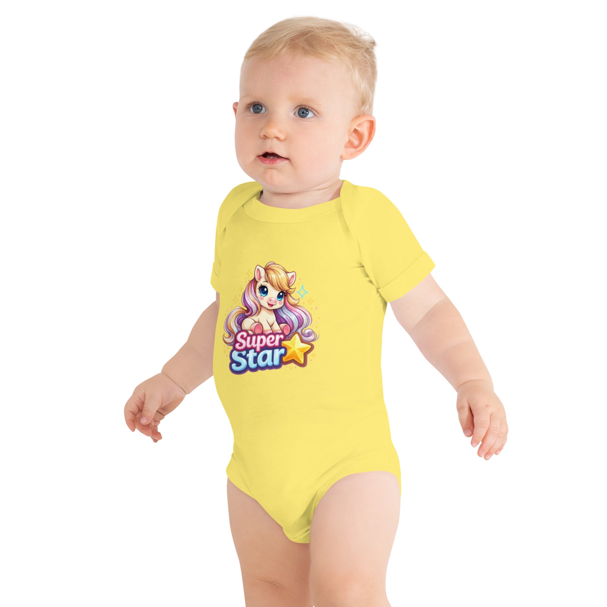 Super Star Pony Baby short sleeve one piece