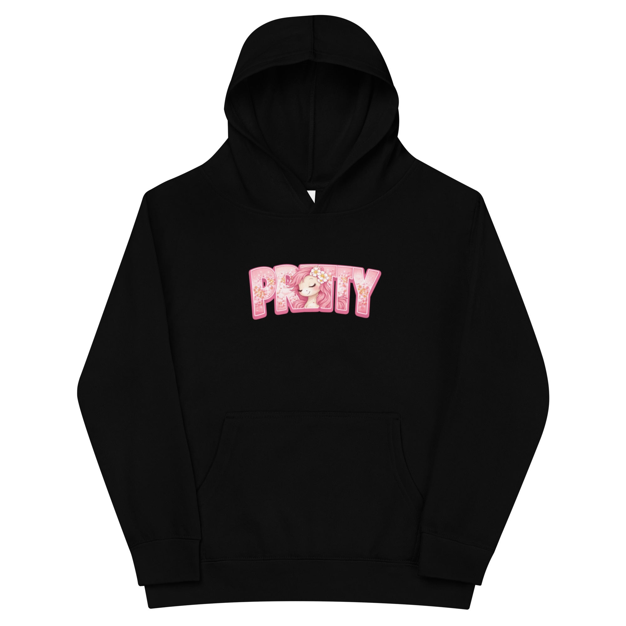 Kids fleece hoodie pony 🐎 style Default Title
