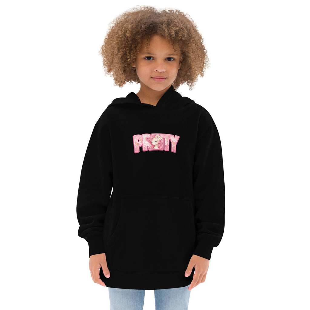 Kids fleece hoodie pony 🐎 style