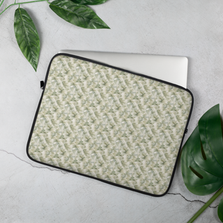 Sage 🌿 Bloom Laptop Sleeve 15″