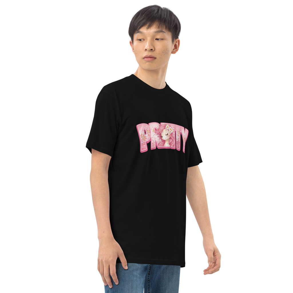 One very Pretty Pony Men’s premium heavyweight tee