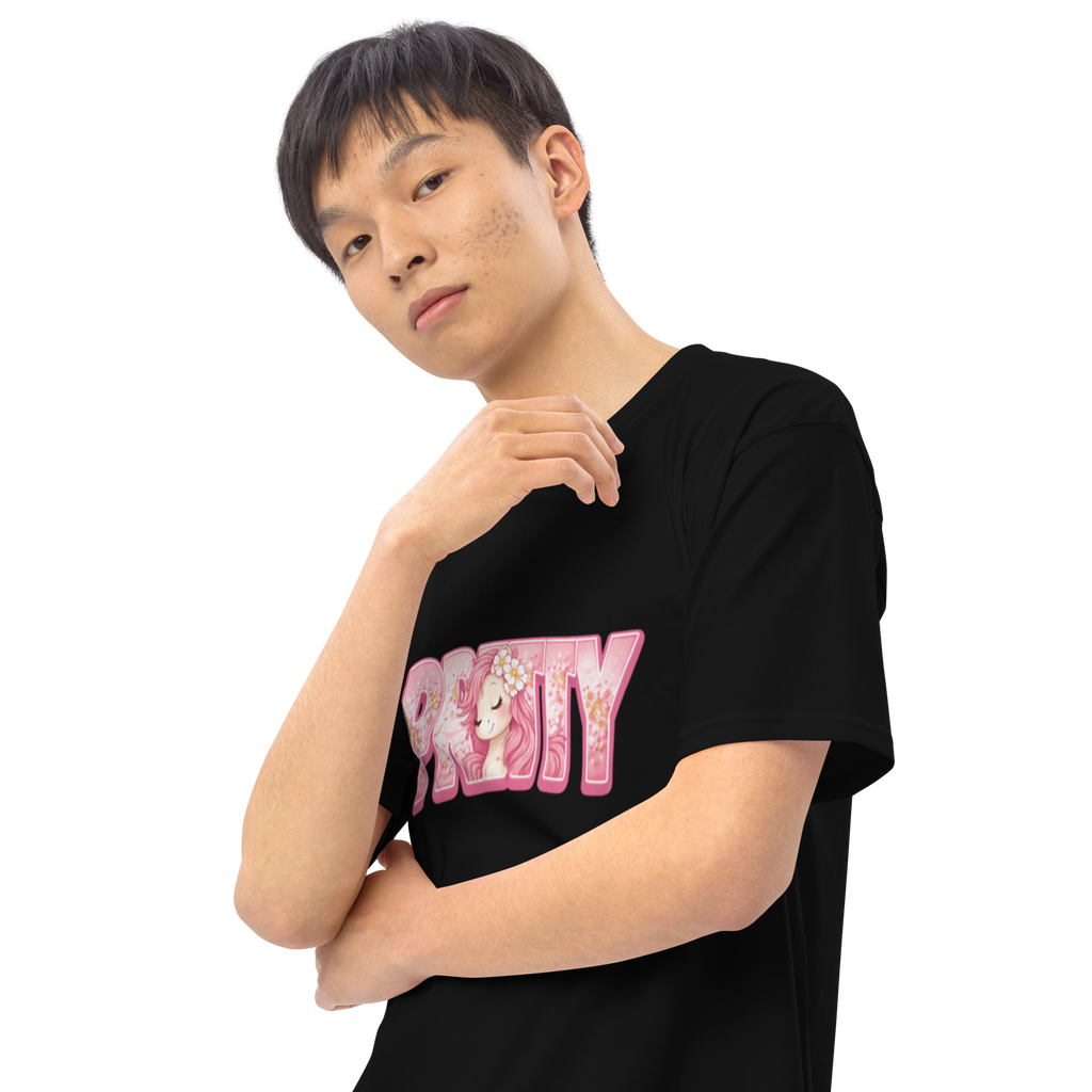 One very Pretty Pony Men’s premium heavyweight tee