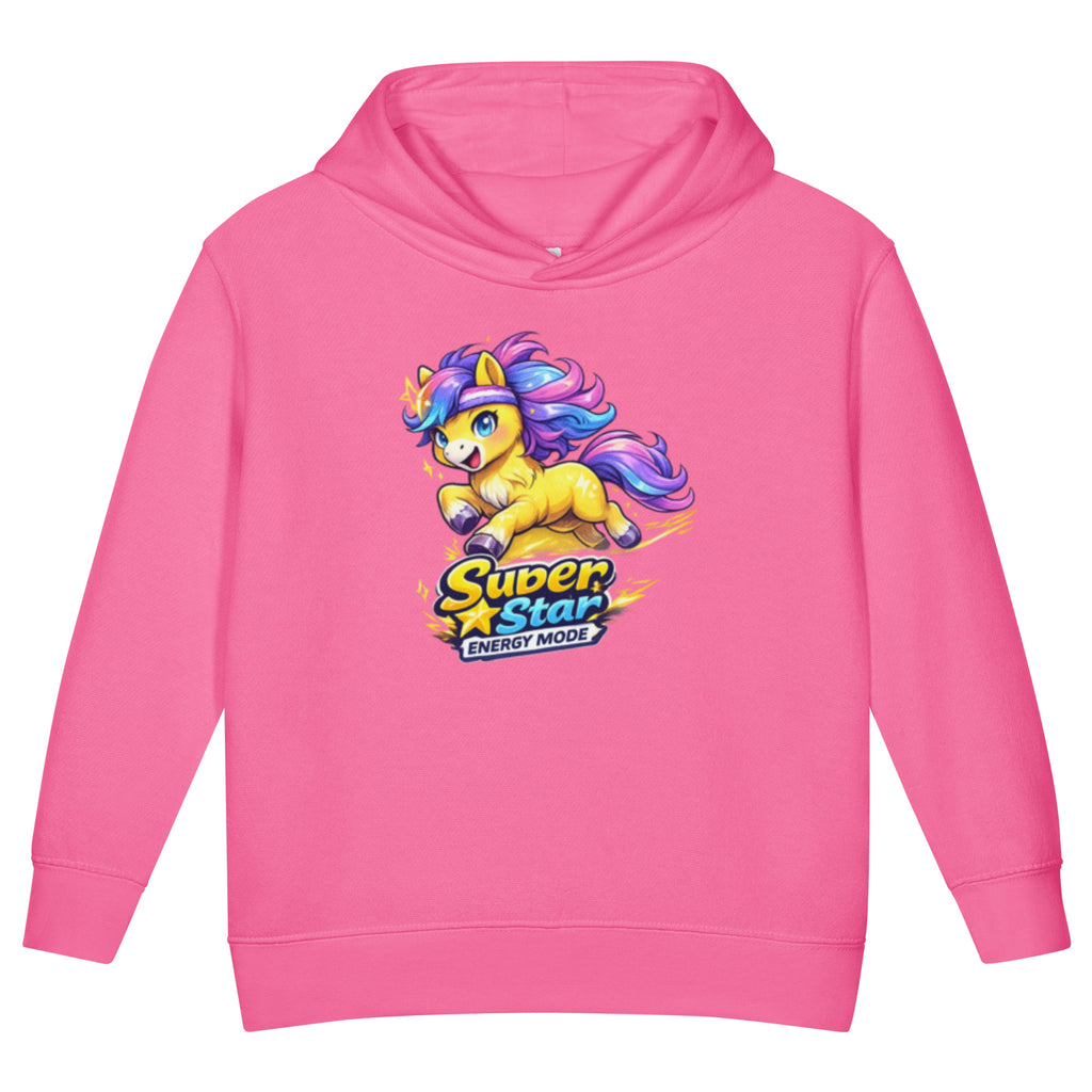 Energy Pony Pink Toddler fleece pullover hoodie 5-6T