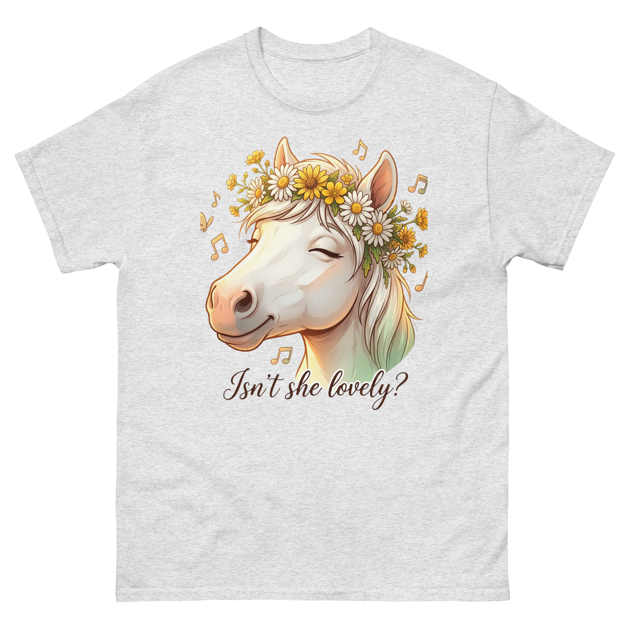 Isn't she lovely 😻 classic tee Ash