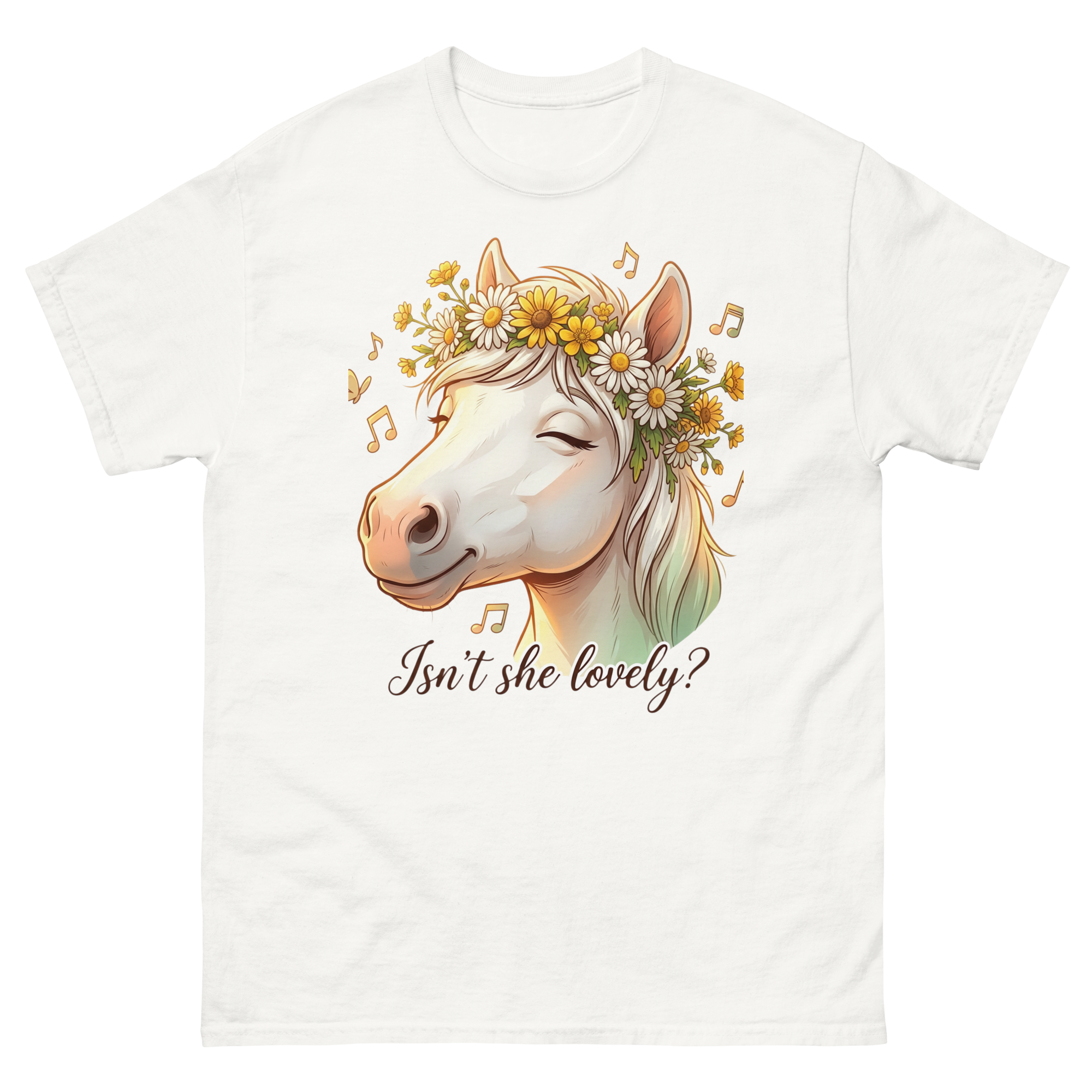 Isn't she lovely 😻 classic tee White