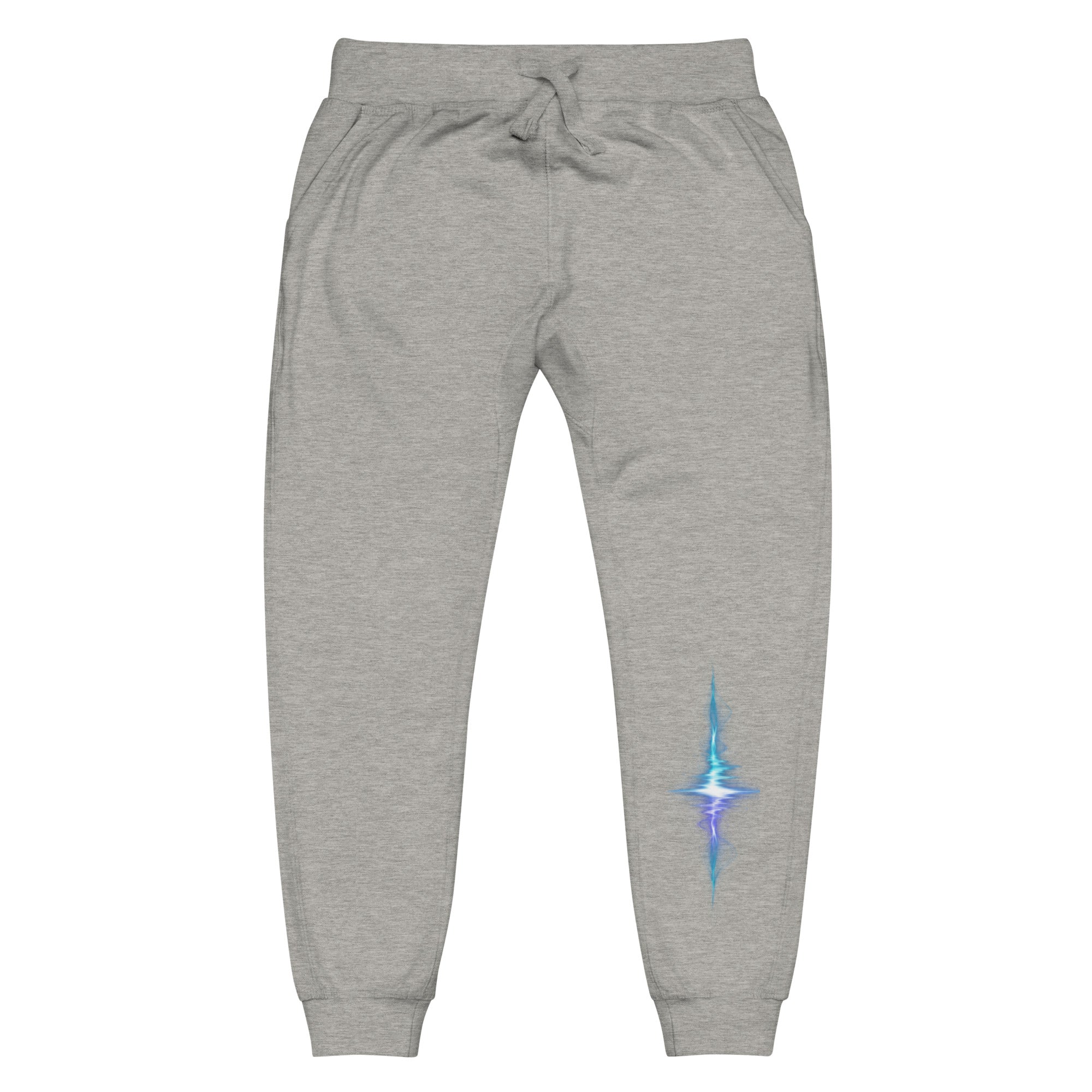 Midnight Break Unisex fleece sweatpants Carbon Grey
