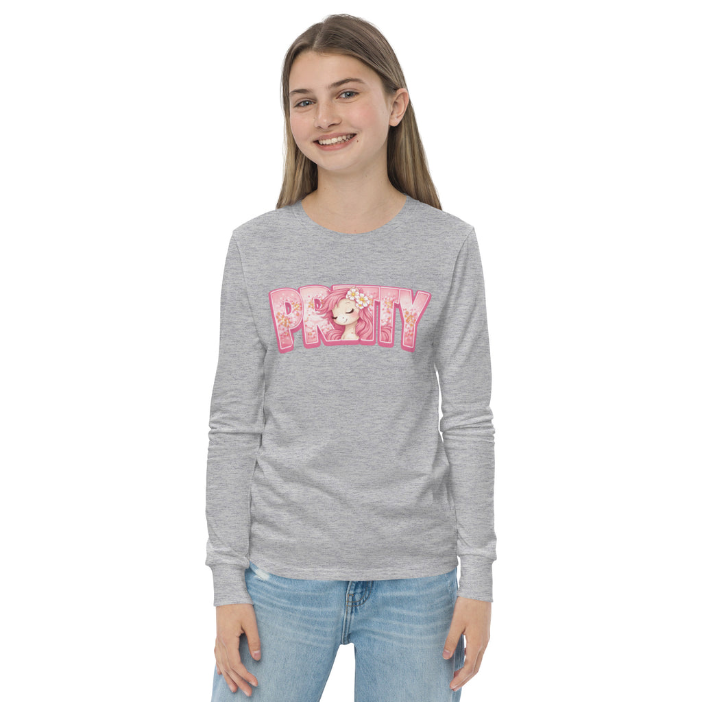 Pretty Pony Adorable 😍 Youth long sleeve tee