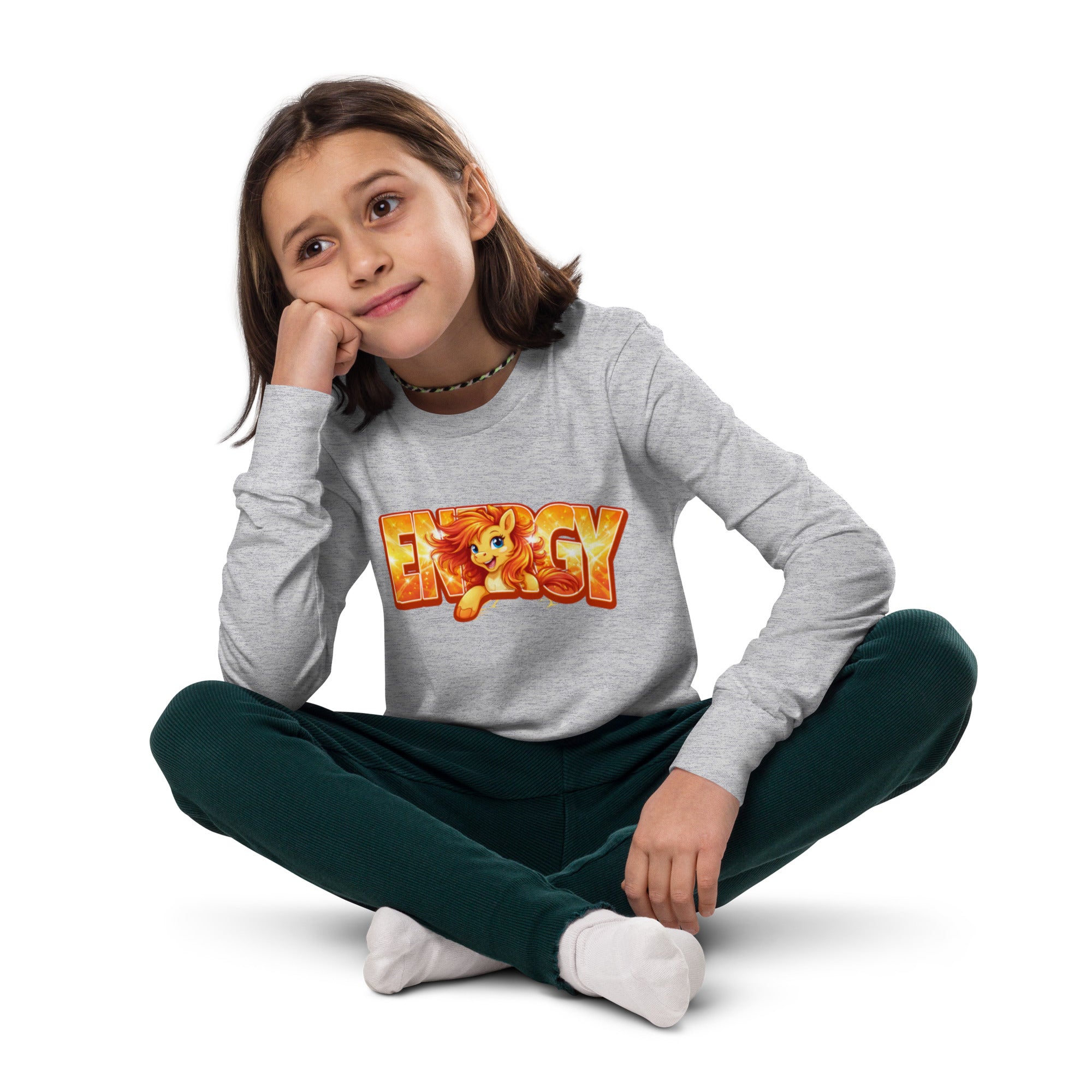 Energy Pony 🐴 ⚡Youth long sleeve tee