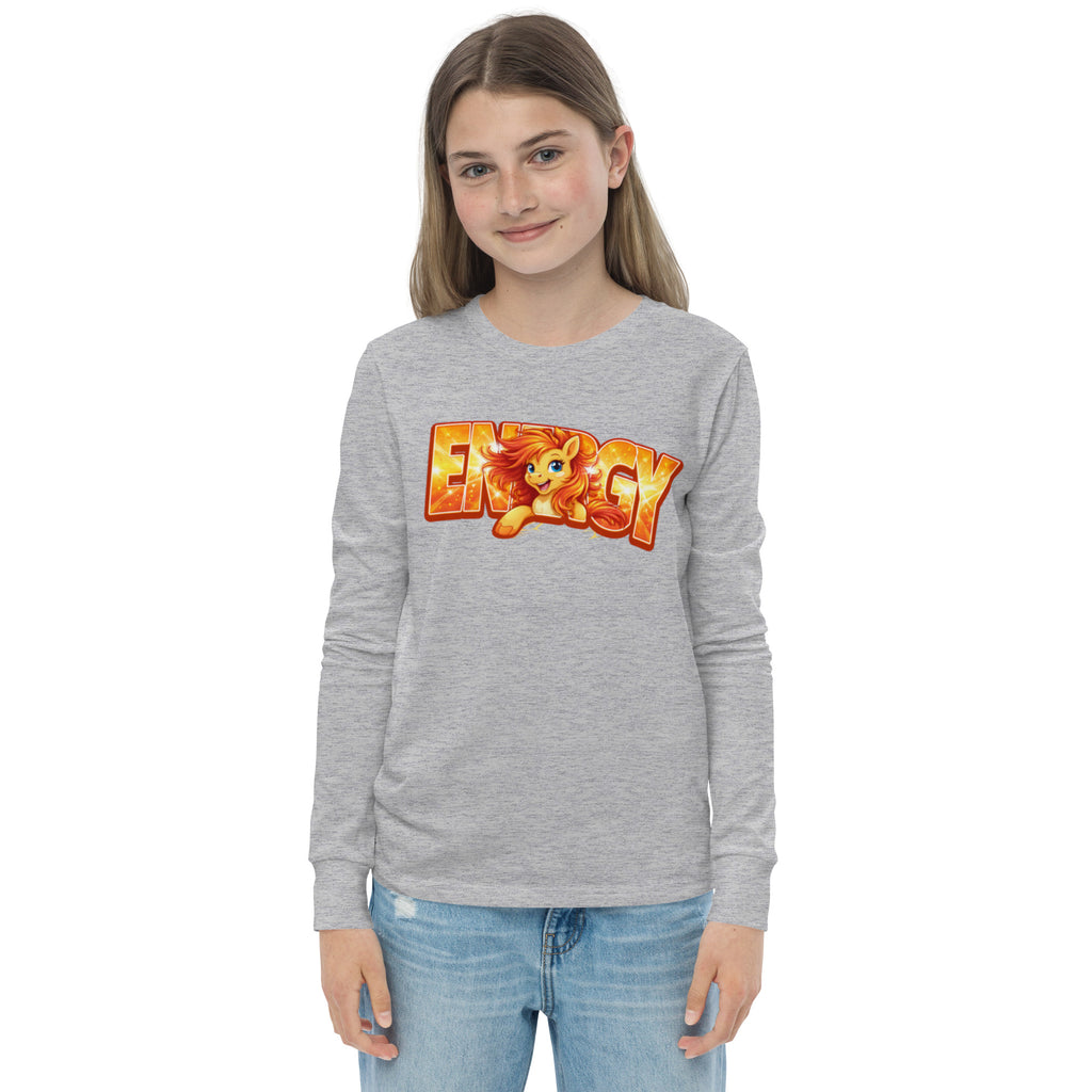 Energy Pony 🐴 ⚡Youth long sleeve tee