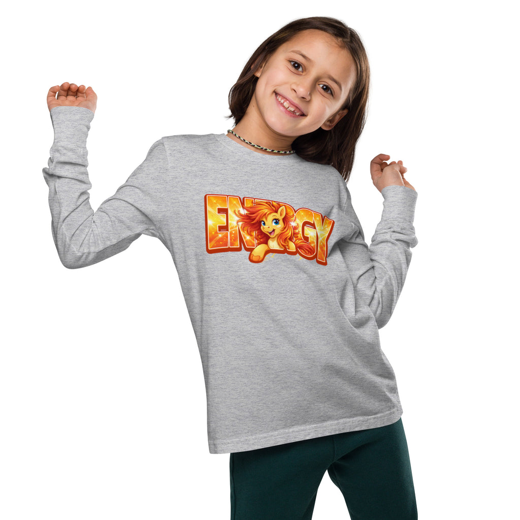 Energy Pony 🐴 ⚡Youth long sleeve tee